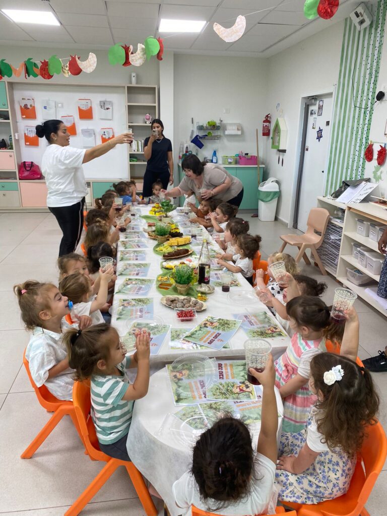 Read more about the article ראש השנה תשפ"ה – למידה ועריכת שולחן החג בגנים
